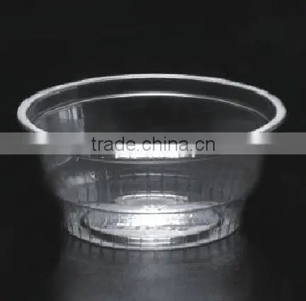 Clear PET plastic lid with diameter 95mm, "T" shape lid for cold beverage cups DT95