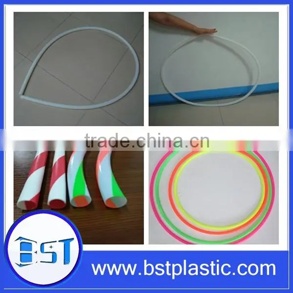 double color coextrusion HDPE tube for hula hoop tubing
