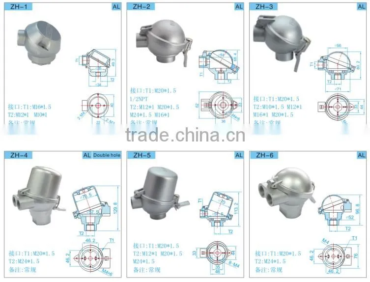 Durable professional small thermocouple