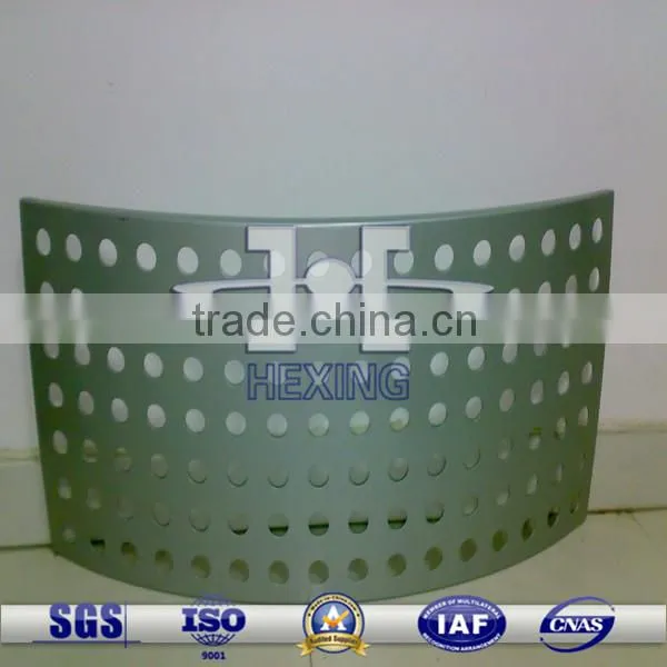 stainless steel/galvanized perforated mesh for filter