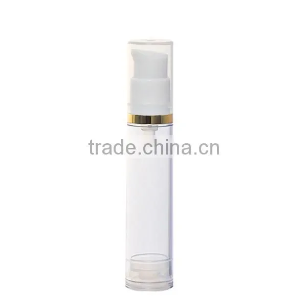 New design Gold cosmetic bottle for wholesales