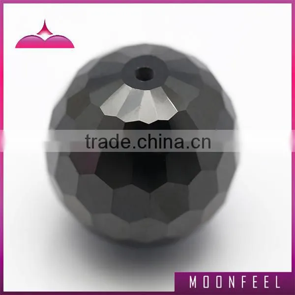 pear checkerboard cut colored cz gemstone