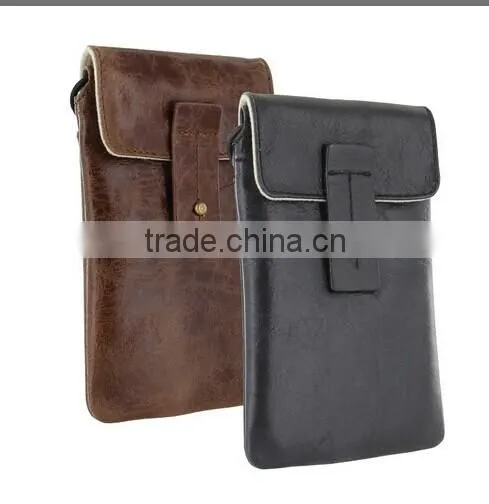 Crazy Horse Leather for leather case for iphone iphone leather case