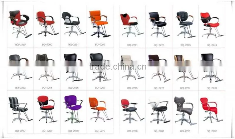 Wholesale hair salon equipment beauty salon threading chair for sale leather salon chair barber chair