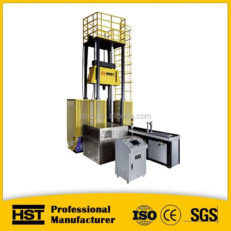 DWTT 100kj WCJ ISO 7765 ASTM D1709 Drop Weight Tear Tester Drop Hammer Impact Testing Machine
