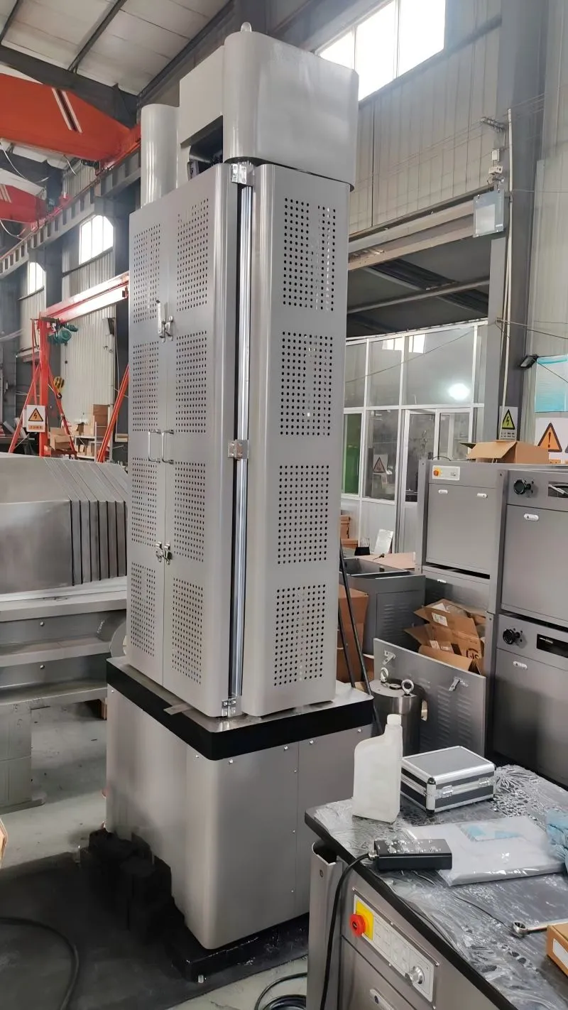 WAW-1200G 1200KN Microcomputer-Controlled Hydraulic Universal Testing Machine: Certified to ISO 6892