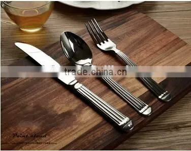 3 pcs 304# Stainless steel cutlery for family use
