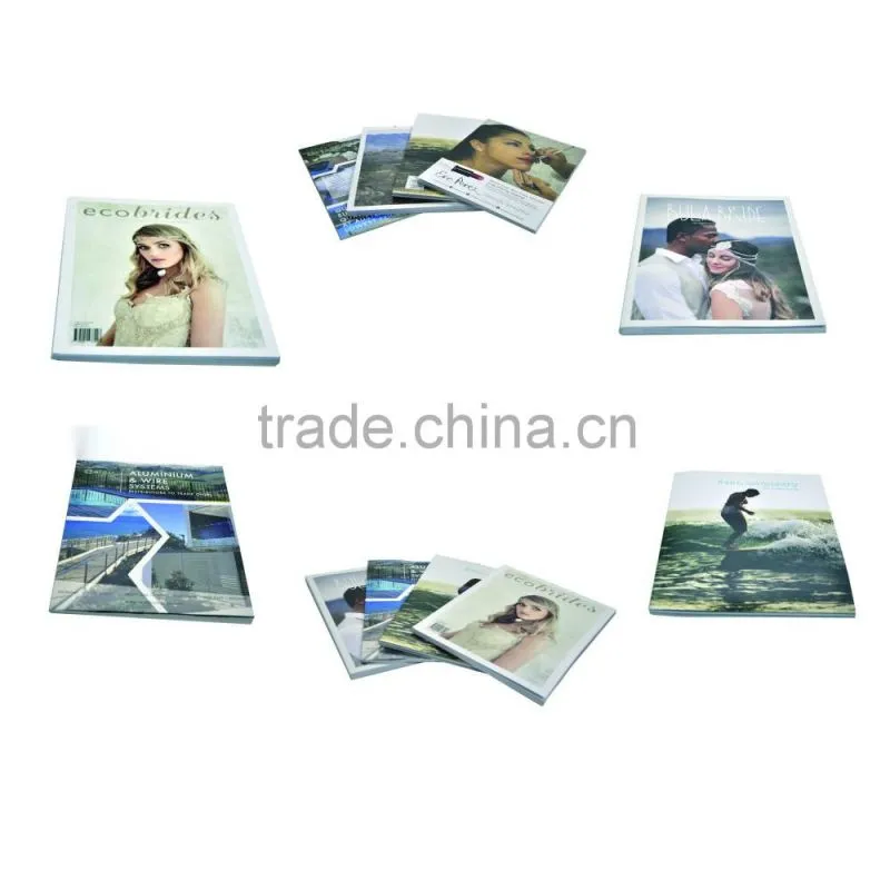 accept oem professional a4 size magazine catalogue printing