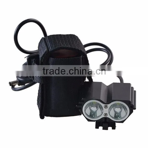 Adjustable Head Recharge Aluminum LED Bicycle Headlight