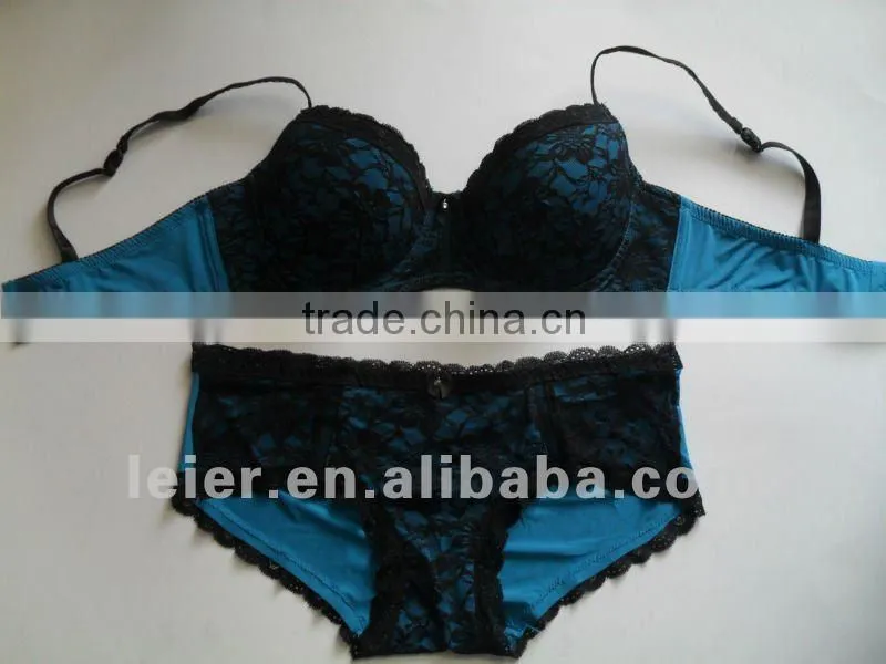 sexy&fashion plus size bra Reallingerie underwear set