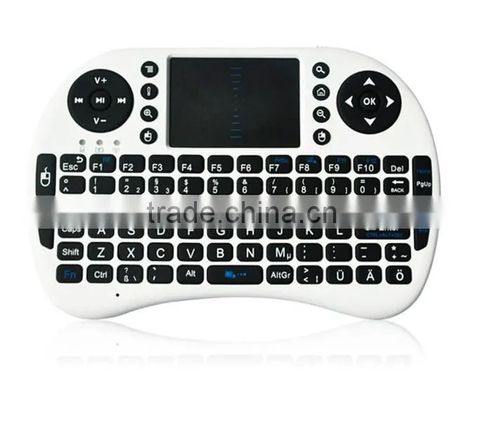 2.4G wireless fly air mouse with keyboard for smart TV and android TV BOX/PC/HTPC