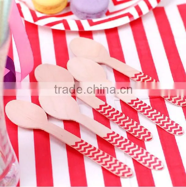 Manufacturer 6.25 inch Wooden Utensil Set