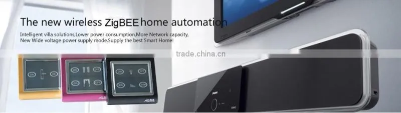TYT home automation touch control panel Wireless Zigbee HA smart home lighting control