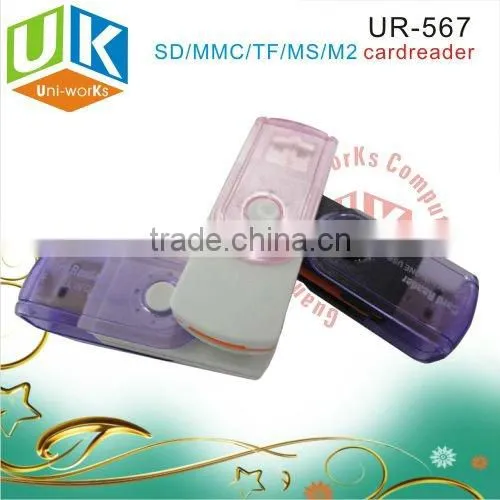 USB 2.0 all in one multi card reader