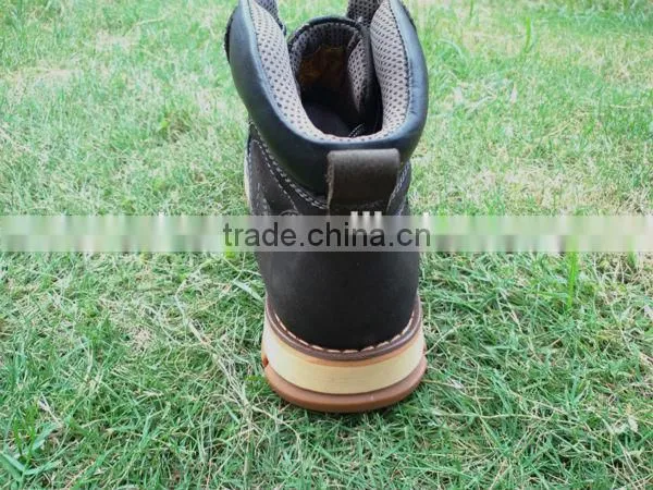 2016 Genuine Leather Safety Work Shoes leather working shoes