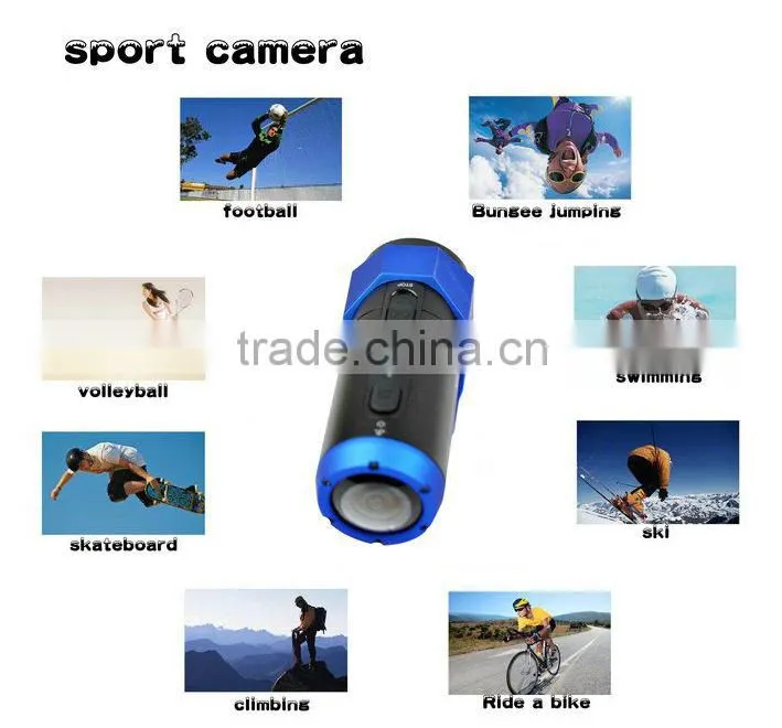 AIT8427P HD 1080P helmet sport action camera with wifi