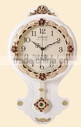 Brown digital prayer time wall clock,home decorations