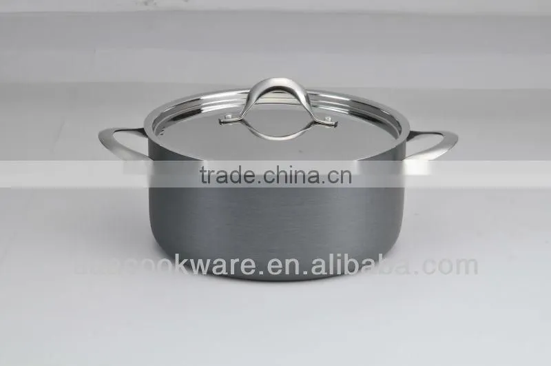 Hard-anodized Aluminum cookware/kitchenware with induction bottom