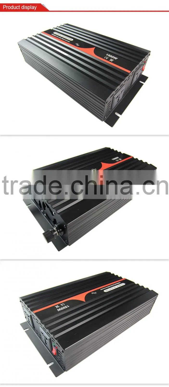 DC12/24/48V to AC110/220/230V power 260w micro solar inverter 50/60hz