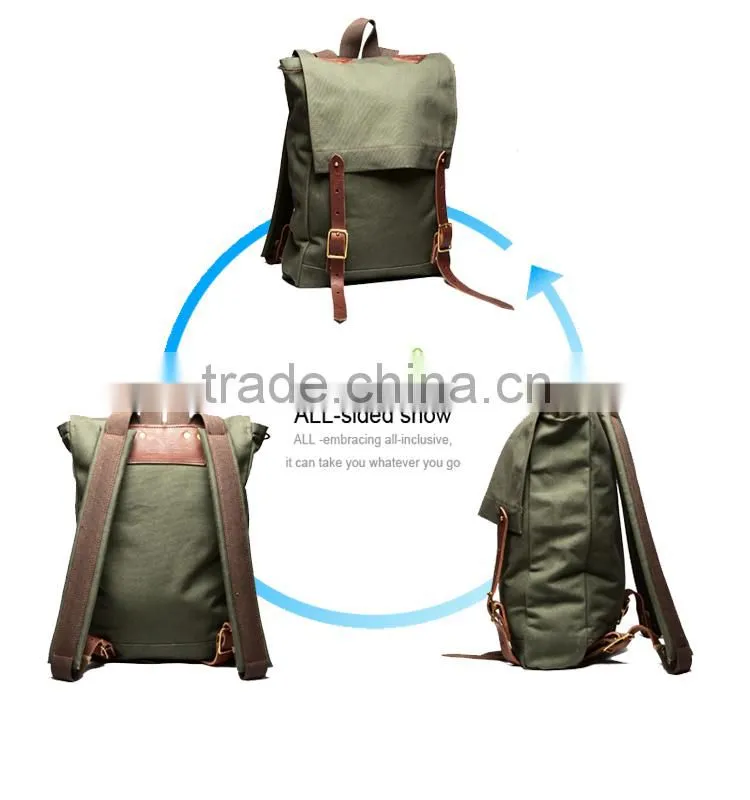 high quality canvas backpack/wholesale backpack/backpack for college student