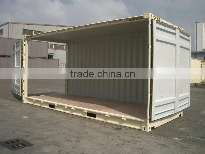 New 20 feet high cube open side container for sale