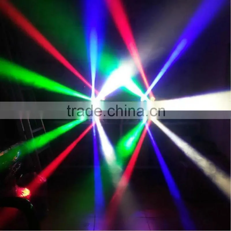 ADJ LED Narrow Beam Light RGBW 8x3w Mini LED Spider Disco Light