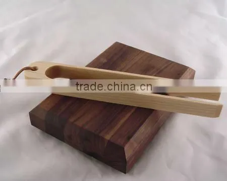 Mini Wooden Bamboo Tong