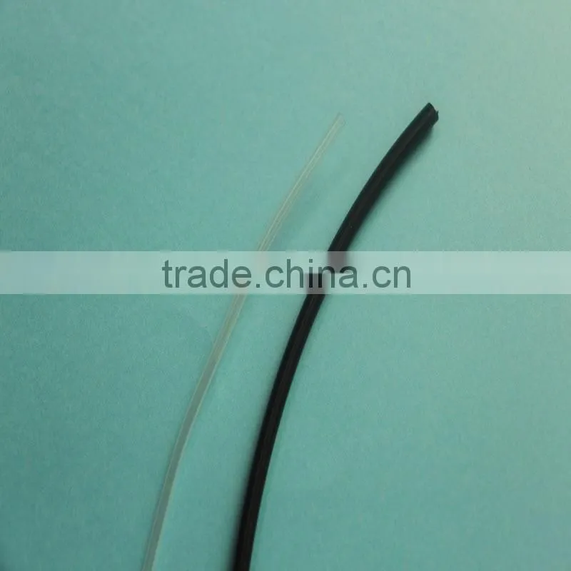 3/8" clear high temperature KYNAR PVDF heat shrinkable insulation tubing