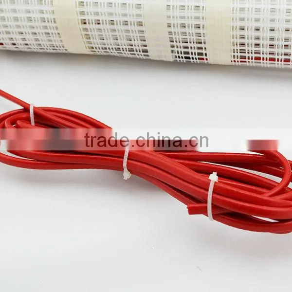 Single Cable Conductor Bathroom Heating Underground Heater Heated Mat with 220v Thermostat
