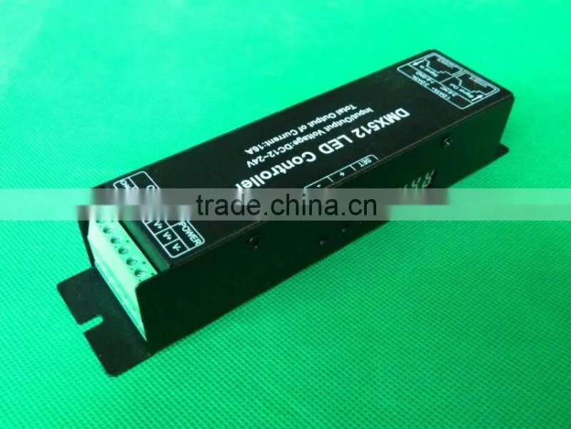 Output power: 12V: <144W, 24V: <288W DMX512 Controller