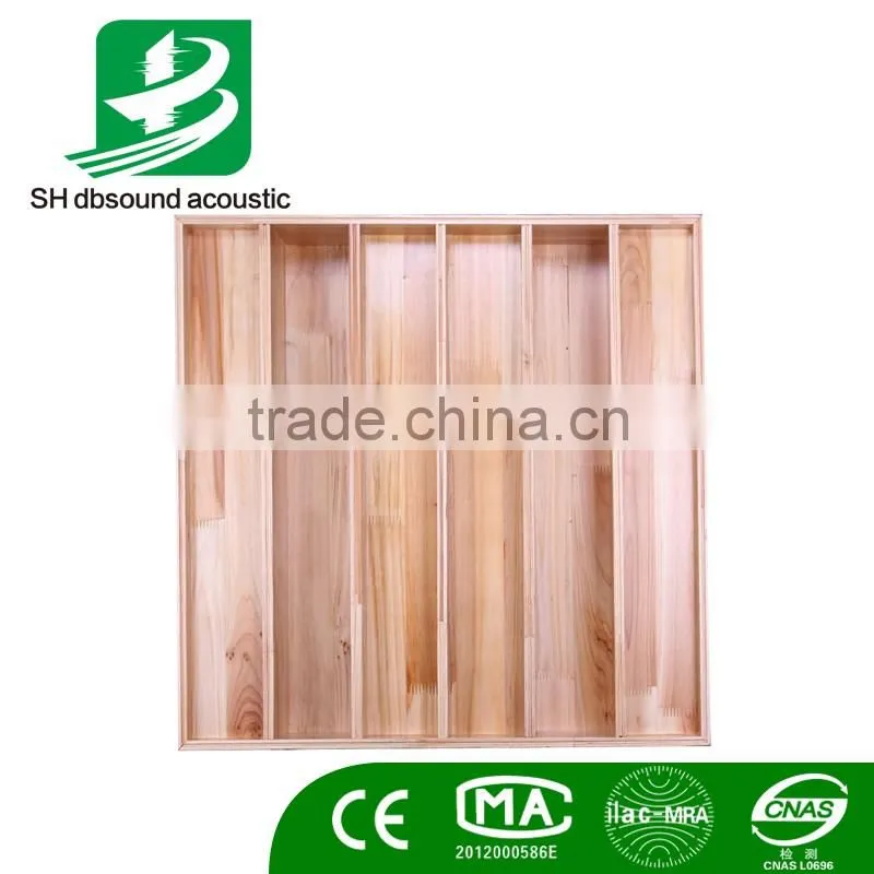 sound wood diffusers ceiling acoustic panel