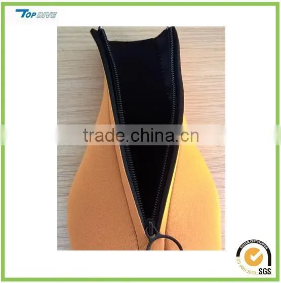 Zippered neoprene champagne Bottle sleeve