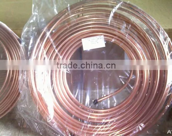 3/16 - 7/8 pancake copper pipe for air conditioning and refrigeration