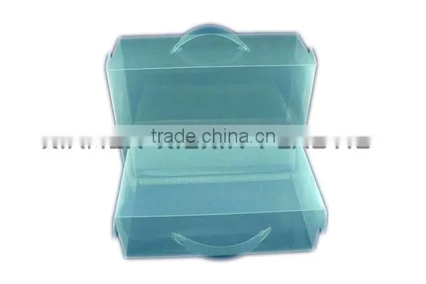 custom made recycable acrylic shoe packaging