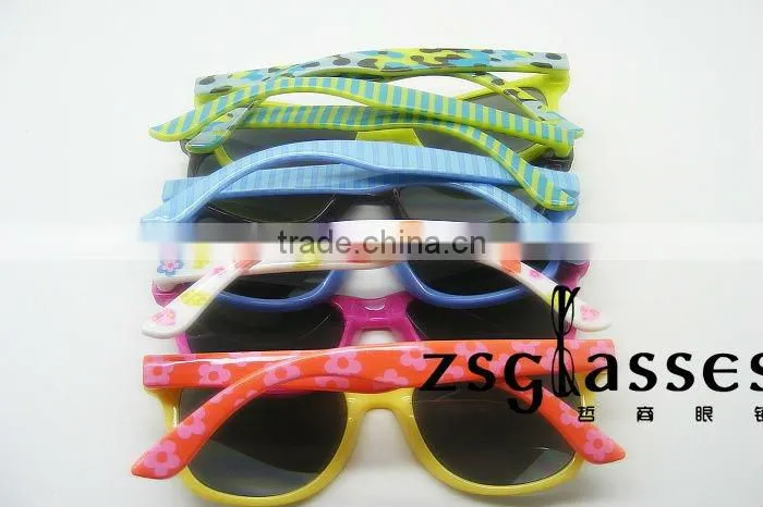 cheap custom made various design blue kid sunglasses