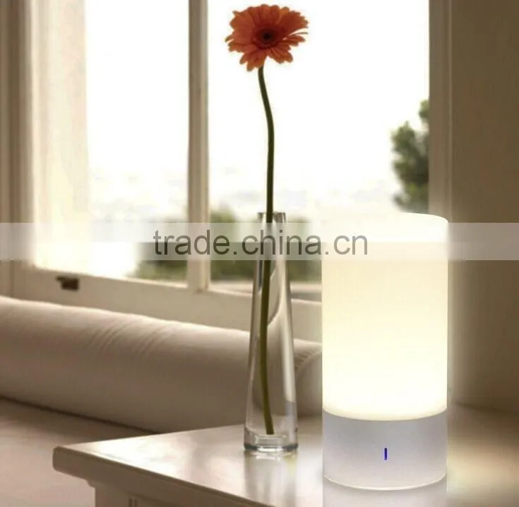 Touch Sensor Activates Auto-cycling Mode Smart LED Atmosphere Lamp Table Lamps with 256 stunning colors