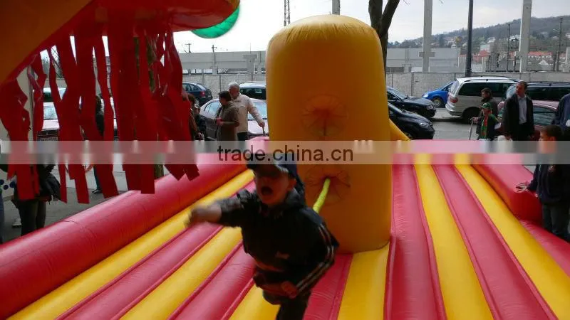 funny inflatable game,tug-of-war game,bungee inflatable basketball game