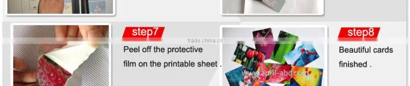 white pvc card materials 3 sheet one set no laminate pvc sheet