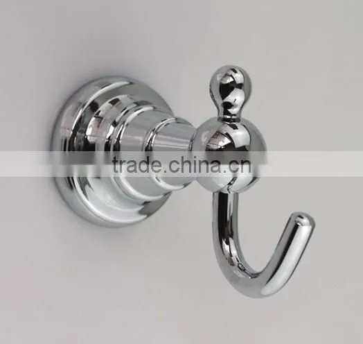 fashion Brass Chrome Bath Robe Hook, clothes hook, hat hooks Bathroom accessories