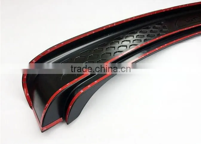 Exterior accessories bumper plate,MUX pedal car bumper guard foot plate accessories everest rear bumper plate For mu-x