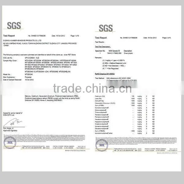Thermal paper for disposable medical wristband for hospital