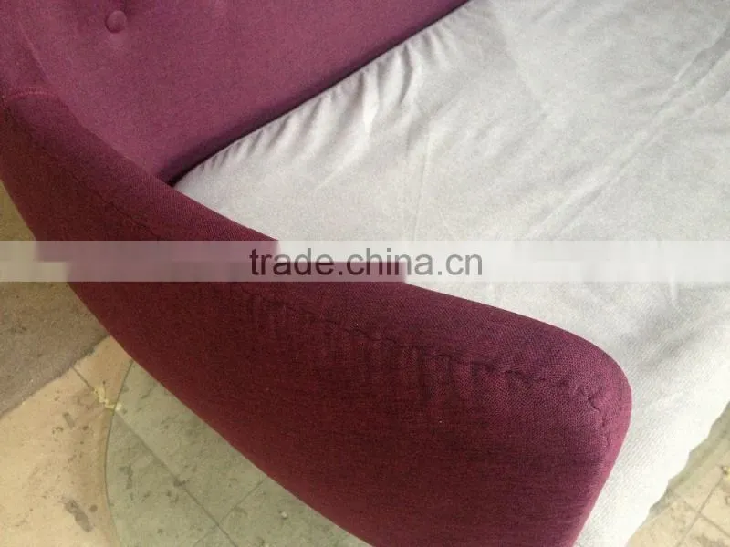 stylish fiberglass shell finn juhl poet sofa replica
