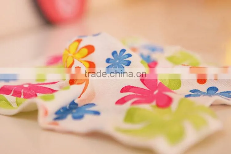 Printed microfibe washcloths kitchen towel
