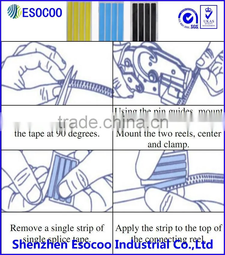 blue 12mm SMT single autoclave tape