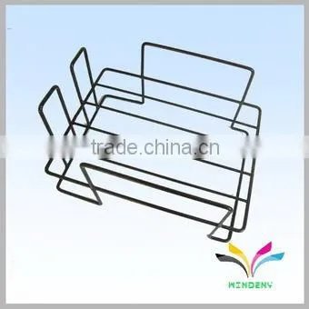 Made in China high quality decorative floor standing stable metal esd magazine rack