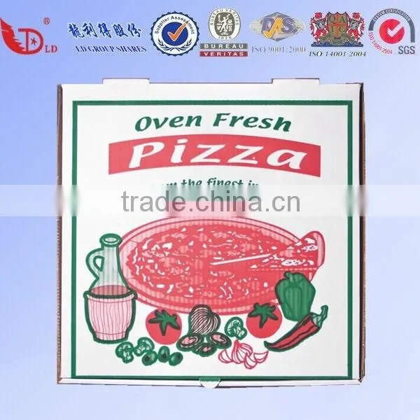pizza box,carton pizza box factory corrugated customized logo printed pizza box