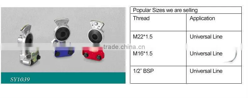 Sanye mingjie straight mount standard gladhand