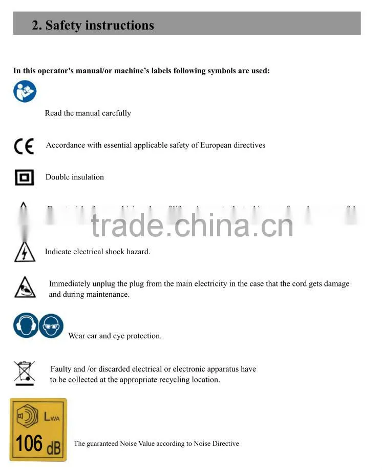 2000W demolition hammer China manufacturer