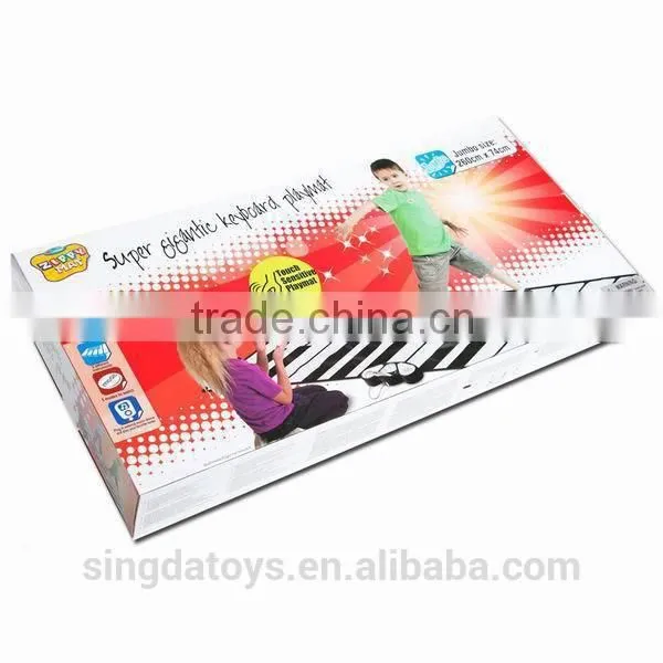 New Product 260 x 74 CM Super Piano Children Mat For Kids