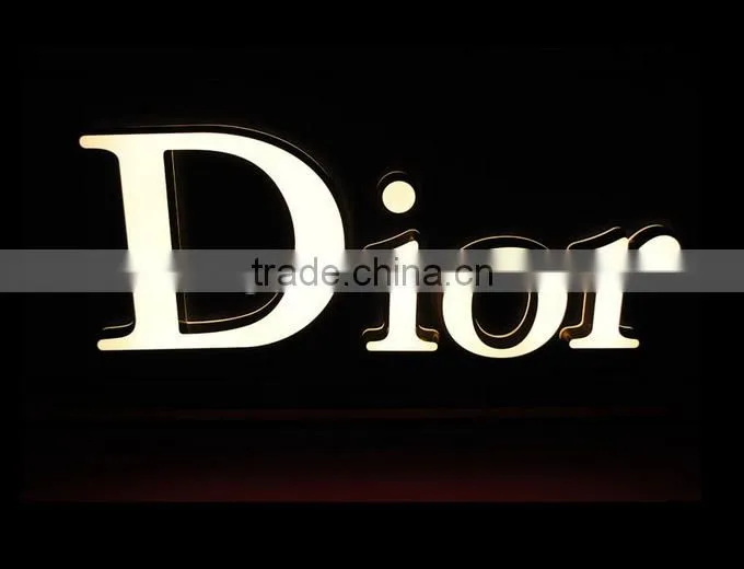 High Quality Mini Acrylic Channel Letter Sign Hot Sale For Shopping Mall